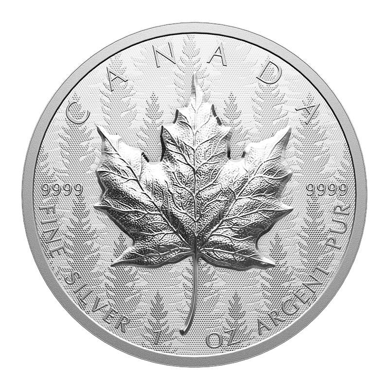 Image for 1 oz Ultra-High Relief Silver Maple Leaf Coin (2024) from TD Precious Metals